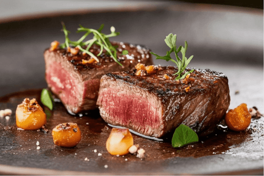 Carnivore Diet Ribeye Steak مع شحم الثوم والحواف المقرمشة