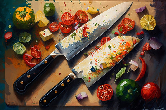Santoku vs Chef Knife: مقارنة شاملة