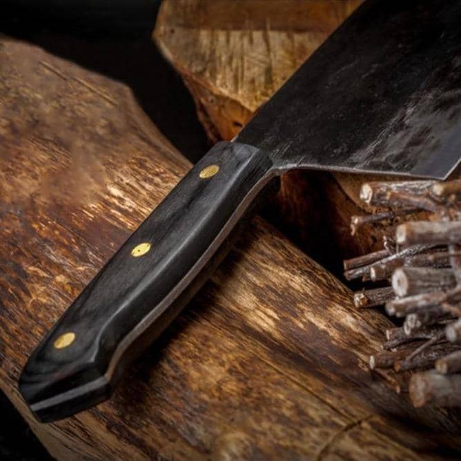 Nakiri / Chukabocho (なきり) Cleaver الكامل Tang Steel