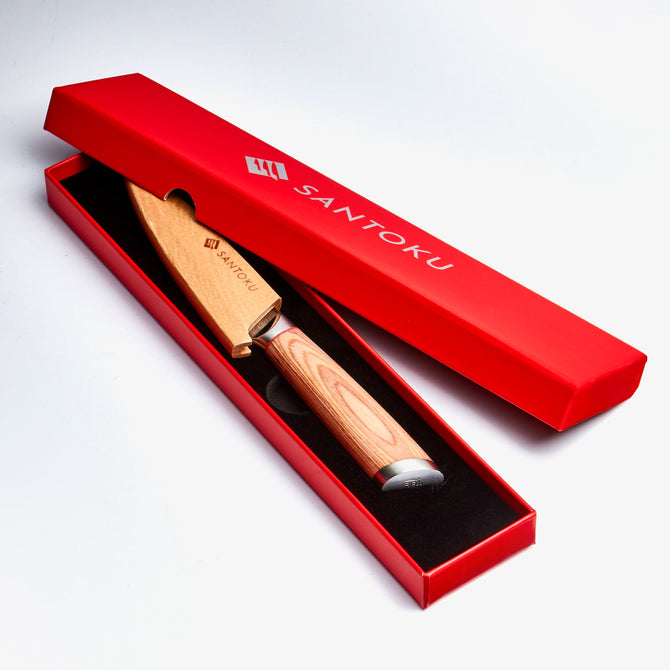 هاروتا 4 بوصة VG10 اليابانية دامشق الصلب سكين تقشير مع مقبض خشبي و SCABBARD