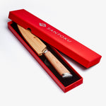 هاروتا 5 بوصة VG10 سكين فائدة الصلب اليابانية دامشق مع مقبض خشبي و SCABBARD